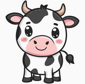 Birthday Cow
